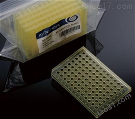 60-0256巴罗克96孔PCR板，绿色Biologix