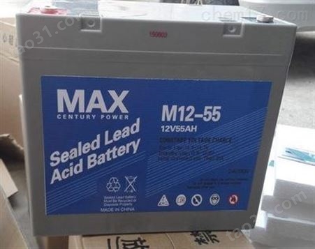 MAX蓄电池12V100AH规格参数