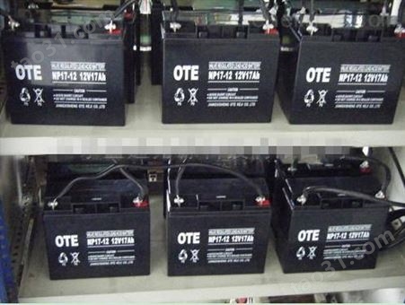 OTE蓄电池NP17-12 12V17AH电池价格