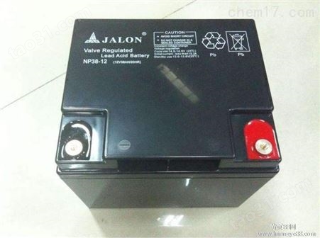 捷隆JALON蓄电池12V17AH医疗设备