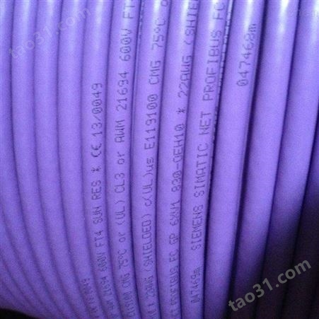 西门子紫色双绞电缆