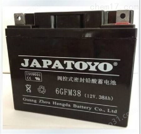 东洋TOYO蓄电池6GFM65技术参数