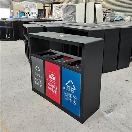 昆明垃圾桶厂家 四分类垃圾桶价格 鑫马力 垃圾桶批发 不锈钢垃圾桶