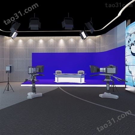 河南演播室工程搭建 款式多样 耀诺 虚拟演播室工程
