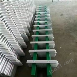 【冀林】PVC草坪护栏生产 绿地塑钢草坪围栏 花池树池护栏厂家