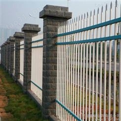 冀林公司制造锌钢护栏网铁艺护栏围墙栅栏方管喷塑栏杆