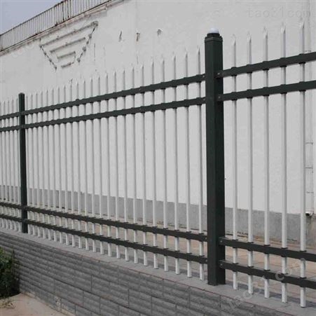 四根横梁装饰圈小区护栏 锌钢护栏网 小区围墙护栏