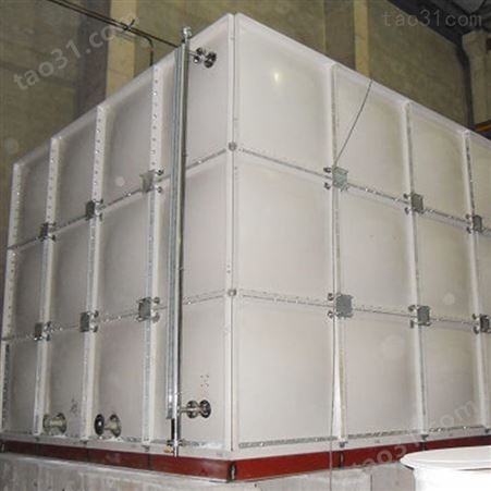 大批量供应 SMC玻璃钢水箱 304不锈钢拼接水箱 装配式水箱厂家
