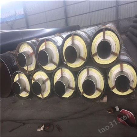预制直埋钢套钢保温钢管 钢套钢防腐保温管厂家 华夏洲际