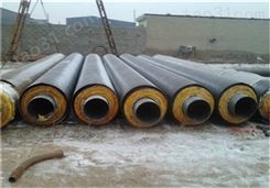 高温钢套钢保温管 环氧煤沥青防腐直缝管 聚氨酯管道厂家