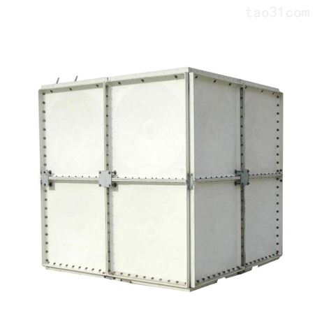 耐酸碱拼接水箱 玻璃钢组合式消防水箱 矩形SMC水箱 厂家定制直销
