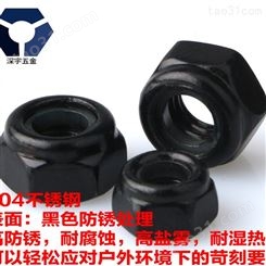 上海黑色不锈钢螺母品质保障 耐湿热黑锌螺丝  品种全