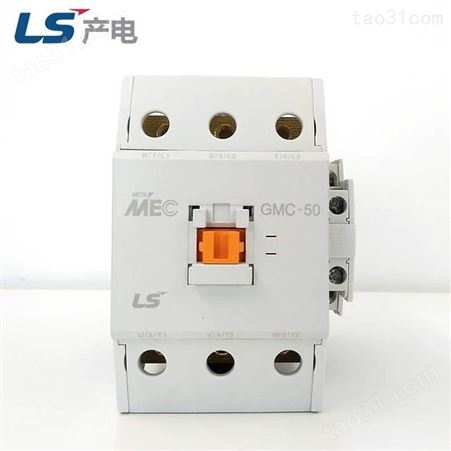 LS产电 电磁交流接触器GMC-50 AC24-48V AC110-380V 直流DC24V