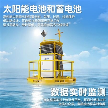 海洋浮标气象监测站 风向气温气压湿度自动监测系统 精度分辨率测量
