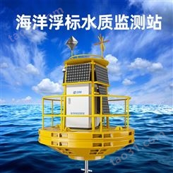 海洋浮标水质监测站 水文气象传感器参数可选 生态环境在线监测系统