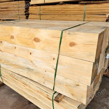 邦皓供应垫设备枕木辐射松方木物流打包木条不易变形易固定