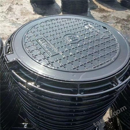 轻型铸铁井盖下水道盖板用于道路市政消防小区来图定制设计