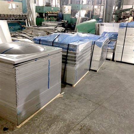 中胜 不锈钢水箱厂 可定制 拼装板 冲压板 组合水箱板 生活水箱 304不锈钢板