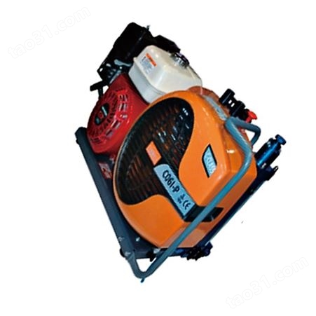 涯宝消防应急救援061-PD呼吸空气压缩机便携式呼吸器充气泵正压式空气填充泵