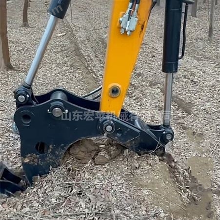液压树根挖拔器 挖机带拔树根机器 安装简单宏苹