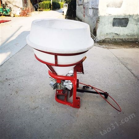 塑料桶撒肥机 拖拉机三点悬挂式颗粒肥施肥机
