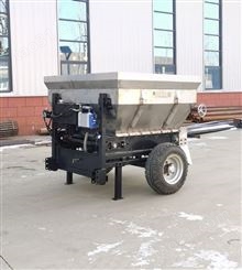 拖拉机背负式2立方顺肥机器 有机肥铺肥机撒肥机