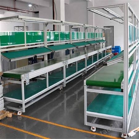 上海车间生产流水线工作台 装配打包工作台 上海铝型材工作台定制厂家