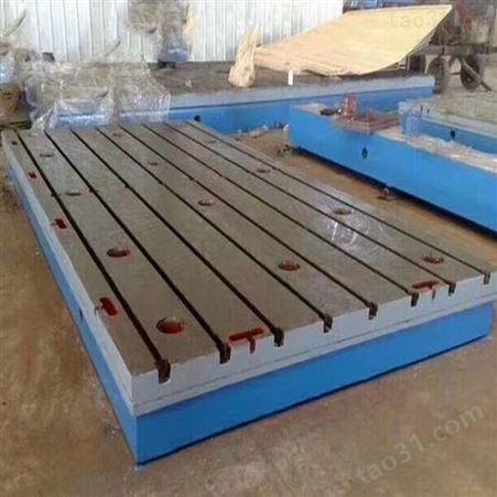 基础检测平板 检测大型铸铁平板 铸铁底板 春天机床