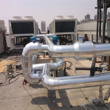 天津 各种铁皮保温施工 蒸发器管道保温