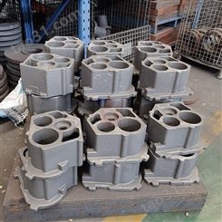 沧州益恒机械厂家供应 树脂砂铸造工艺 压缩机球铁铸件 QT450-10材质