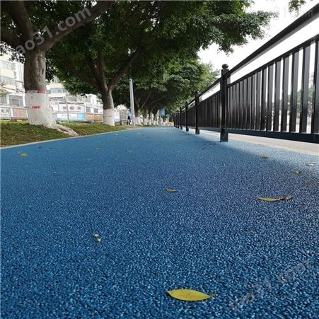 广州市增城区冷铺型高粘彩色透水沥青 增城绿道透水沥青铺装材料