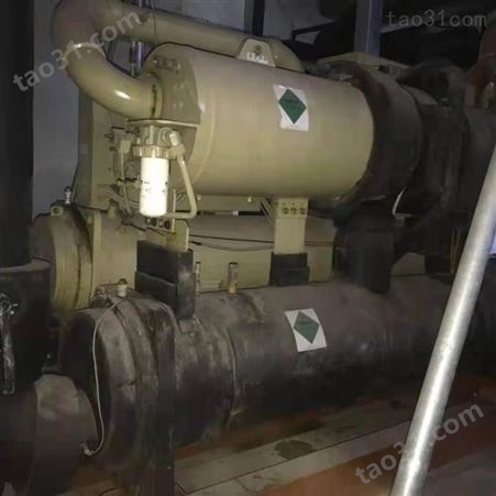 肇庆螺杆压缩机二手回收 惠州开利水冷热泵 空调回收