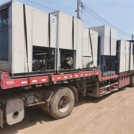 深圳回收冷水机组处置 龙岗区大型空调回收 日立空调回收厂家