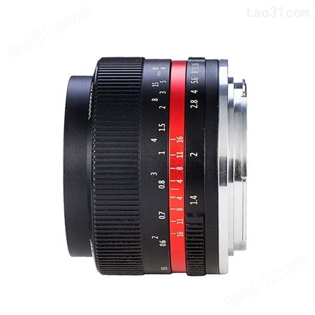 一件代发  SOCAX 50mm  F1.4 全画幅微单镜头 适用尼康相机卡口