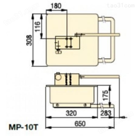 美国Enerpac 手动泵 MP系列适用于各种流体MP110/350/700/1000