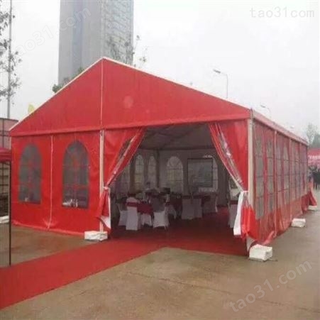 上海篷房 户外活动白色帐篷 集市篷房四角遮阳棚