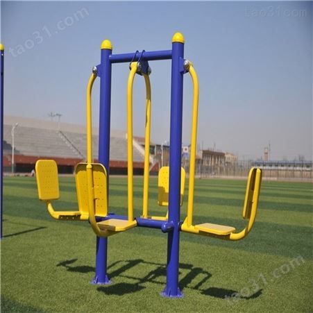 奥雲体育器材制造 拉伸训练器 社区公园健身器材 上门安装