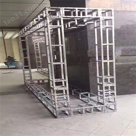 铝合金方管绗架 舞台活动桁架 展示架 超人加工