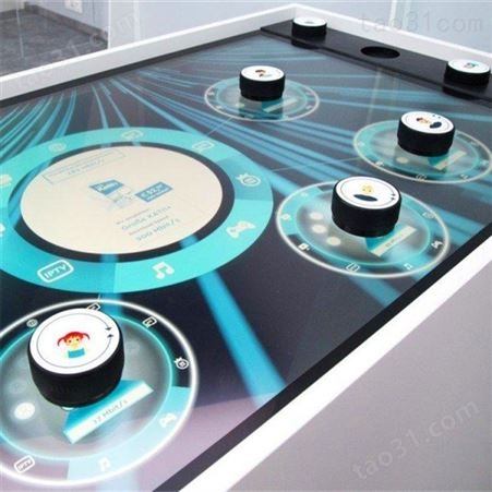 北京生产 电容识别桌 多点触控电容桌 VR漫游桌技术