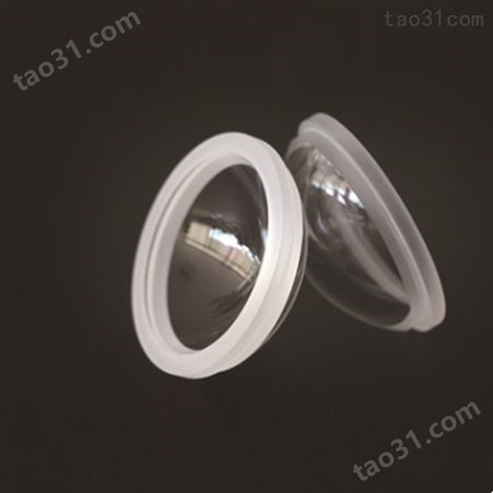 半球整流罩厂家 60mm超精密玻璃球罩 玻璃整流罩 已镀AR增透膜
