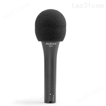 Audix OM7 有线人声动圈话筒（防啸叫）超心型指向手持麦克风